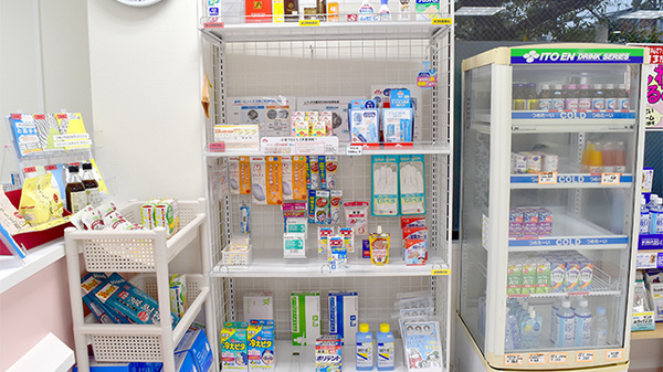 しょうなん調剤薬局総合医療センター前店の一般医薬品
