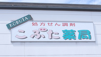 こぶた薬局（三重県四日市市）の看板