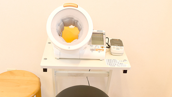 ふじ調剤薬局の血圧計