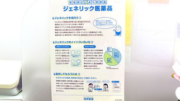 ジェネリック対応