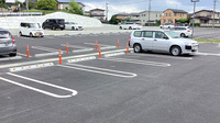 ぱんだ薬局の駐車場
