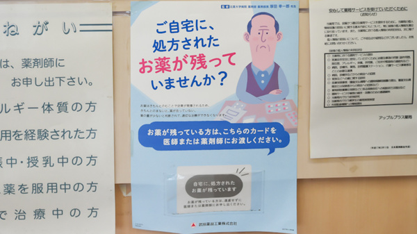 アップルプラス薬局の残薬回収サービス