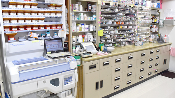 ほくせい調剤薬局の調剤室