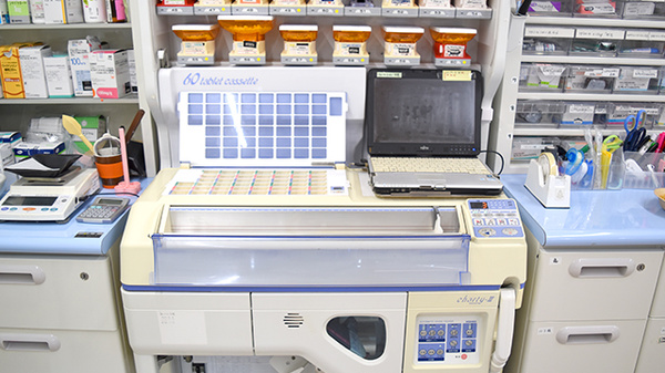 どんぐりの森薬局の調剤器具