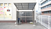 たんぽぽ薬局　新高島店の駐輪場