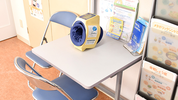 たんぽぽ薬局　五条御前店の血圧計