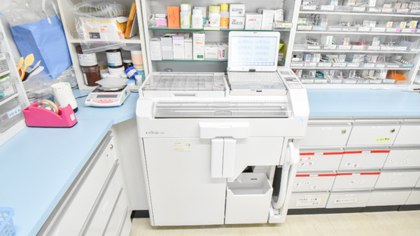 きぬかけ薬局の調剤器具