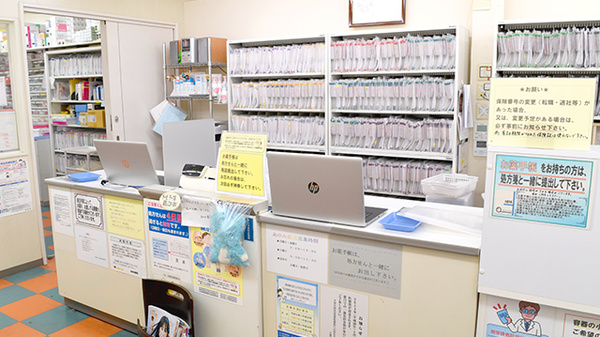 あゆみ薬局伏見店の受付/カウンター