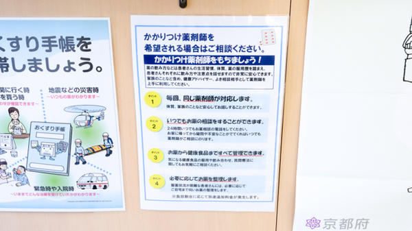キリン堂薬局　祝園駅店のかかりつけ薬局対応