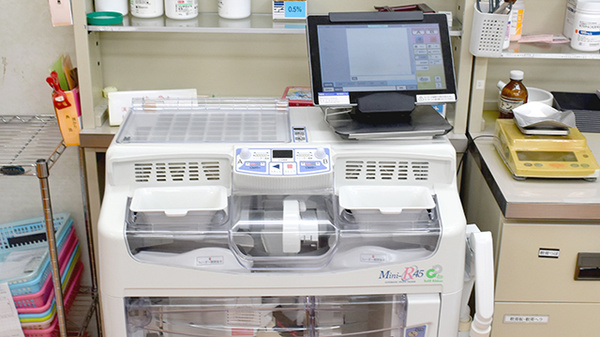 アップ薬局の調剤器具