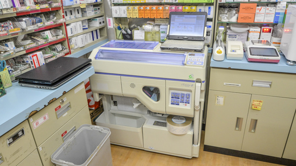 いずみ薬局の調剤器具