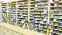 たんぽぽ薬局　福島店の薬棚