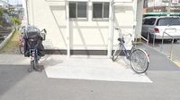 サンプラザ薬局　高柳局の駐輪場