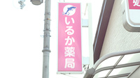 いるか薬局　松ノ浜店の看板