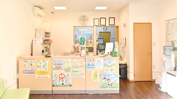 ドレミ薬局東田辺店の受付/カウンター