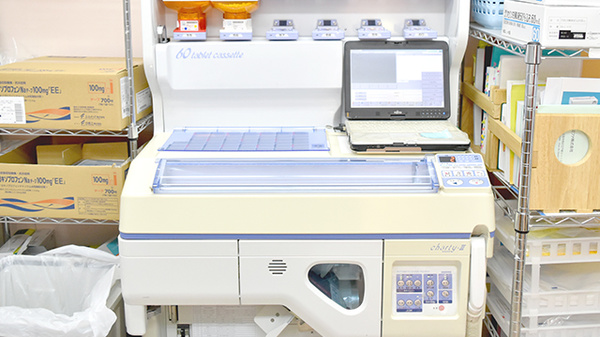 ドレミ薬局東田辺店の調剤器具