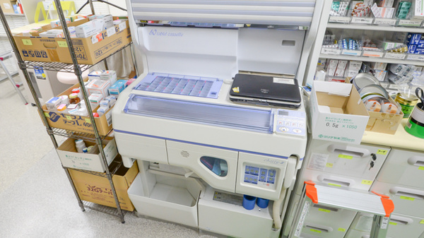 泉州薬局の調剤器具