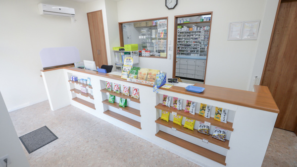 ひめまつ薬局の受付/カウンター