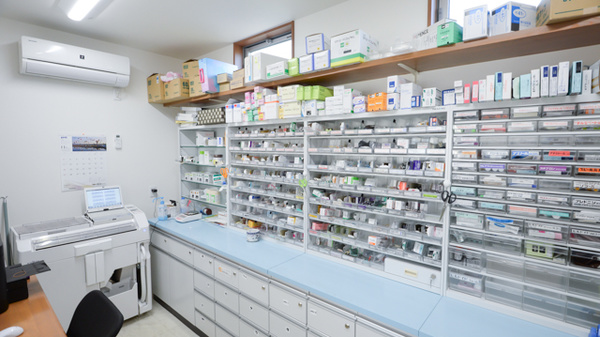 ひめまつ薬局の調剤室