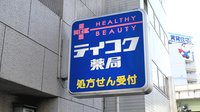 テイコク薬局　江坂店の看板