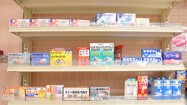 ちーぷ薬局吹田店の一般医薬品
