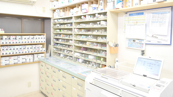 みとう薬局の調剤室