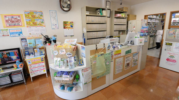 キリン堂薬局　東香里店の受付/カウンター