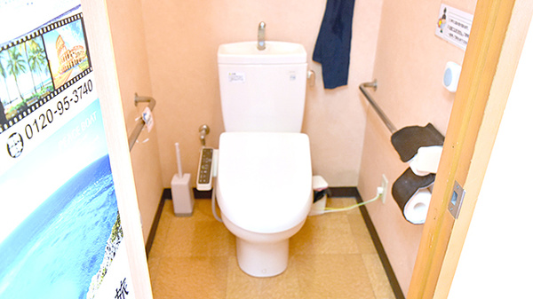 サンプラザ薬局　宮之阪局のお手洗い