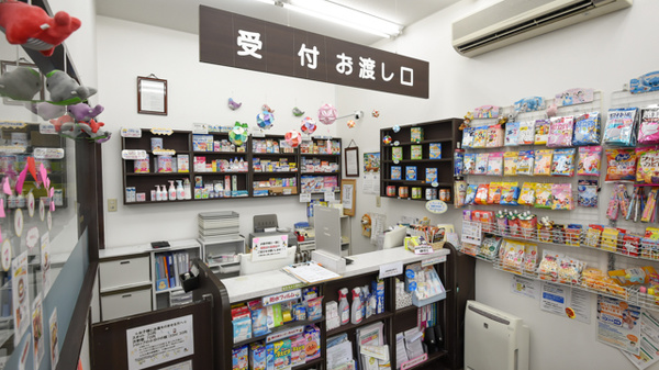 サンプラザ薬局　天の川局の受付/カウンター