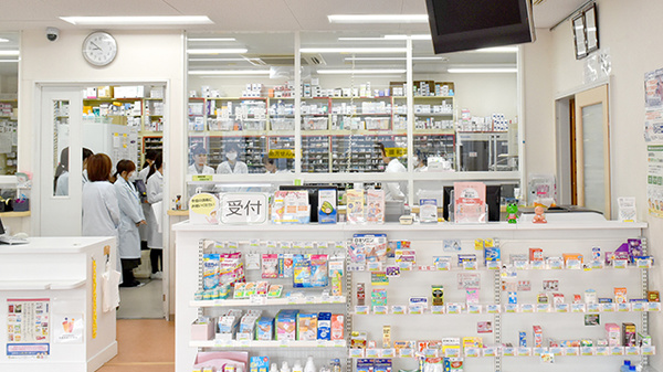 たんぽぽ薬局　池田店の受付/カウンター