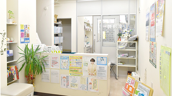 サニー薬局菅原店の受付/カウンター
