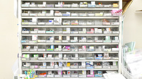 サニー薬局菅原店の薬棚