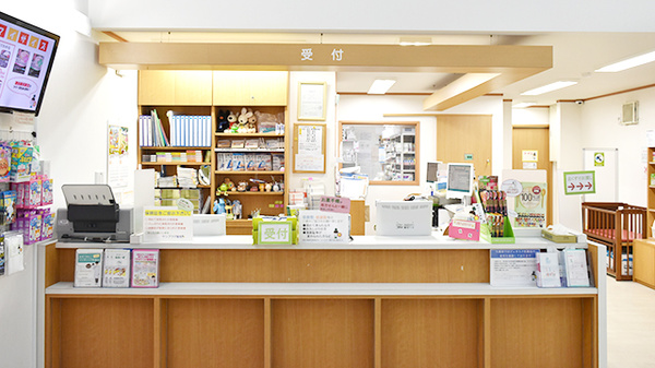 サンプラザ薬局　森小路局の受付/カウンター