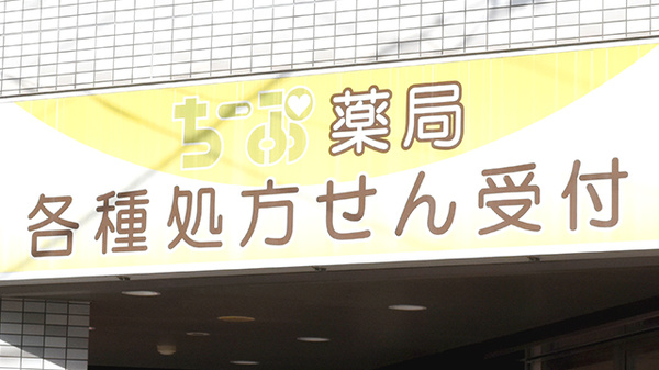 ちーぷ薬局守口駅前店の看板
