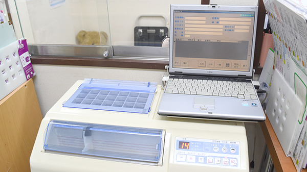 L.H.Wファーマシー岸里店の調剤器具