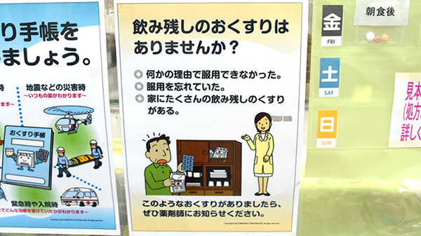 森薬局の残薬回収サービス