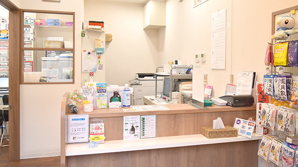 キタバ薬局　堅下店の受付/カウンター
