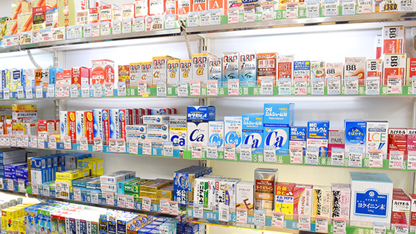 ファーマシーオカムラ薬局　東ときわ台店の一般医薬品