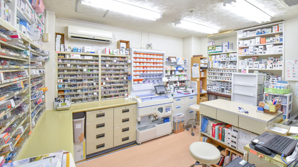 のせ薬局の調剤室