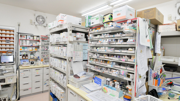 もみじ薬局の調剤室
