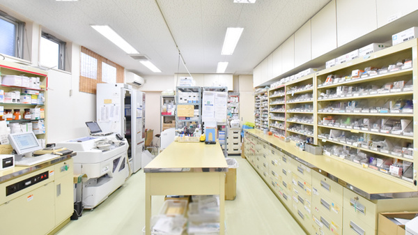 くるみ薬局の調剤室