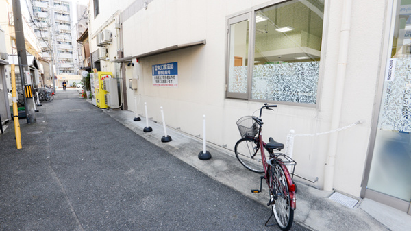 キリン堂薬局　都島医療センター前店の駐輪場