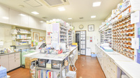 忠岡プラザ薬局の調剤室