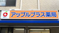 アップルプラス薬局　八尾北本町店の看板