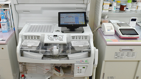 アップ薬局中百舌鳥店の調剤器具