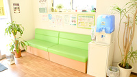 川北薬局ひがし店の待合スペース