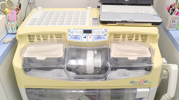川北薬局ひがし店の調剤器具