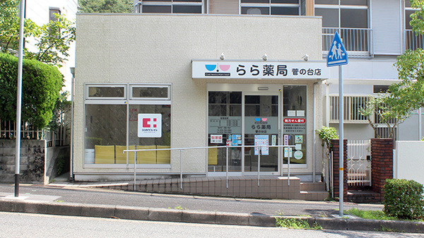 らら薬局菅の台店の外観