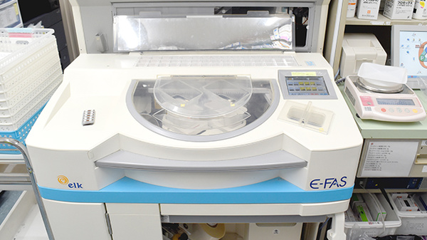 ナシオン中川薬局の調剤器具