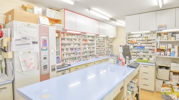 あわじ薬局の調剤室